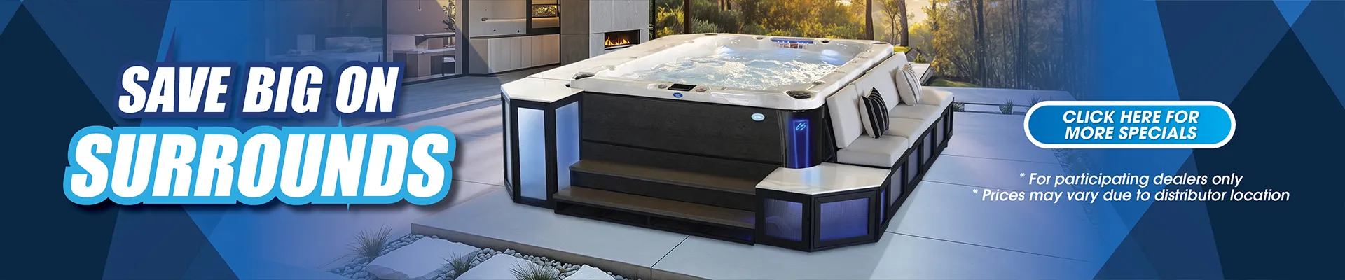 Calspas hot tub being used in a family setting - Daly City
