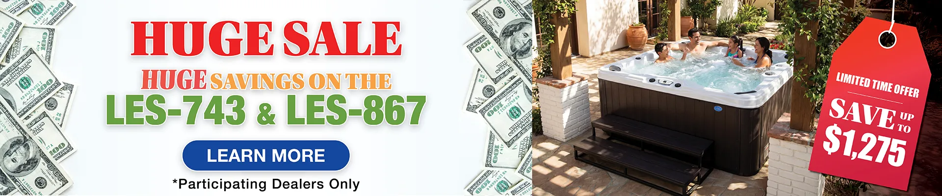 Calspas hot tub being used in a family setting - Daly City